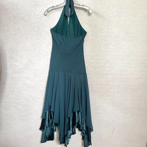 Chris McLaughlin dress size 10 Vintage dark green formal party - Picture 8 of 8